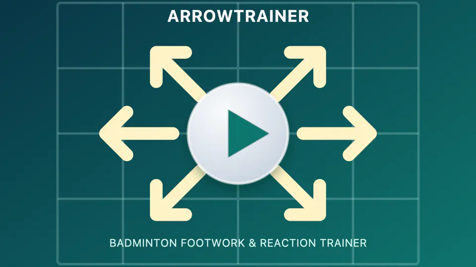 ArrowTrainer: Badminton Footwork & Reaction Trainer