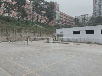Playing at Yucai Middle School