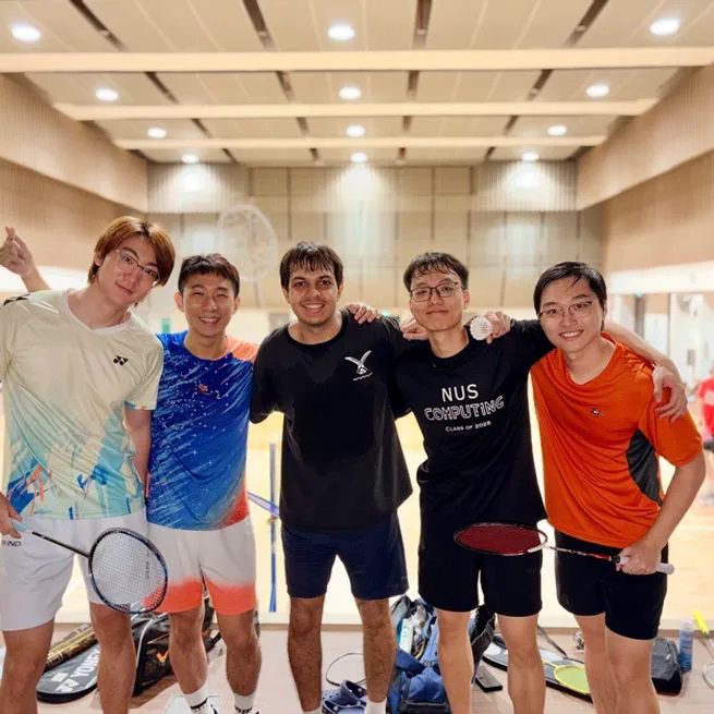 NUS Badminton in PGPR