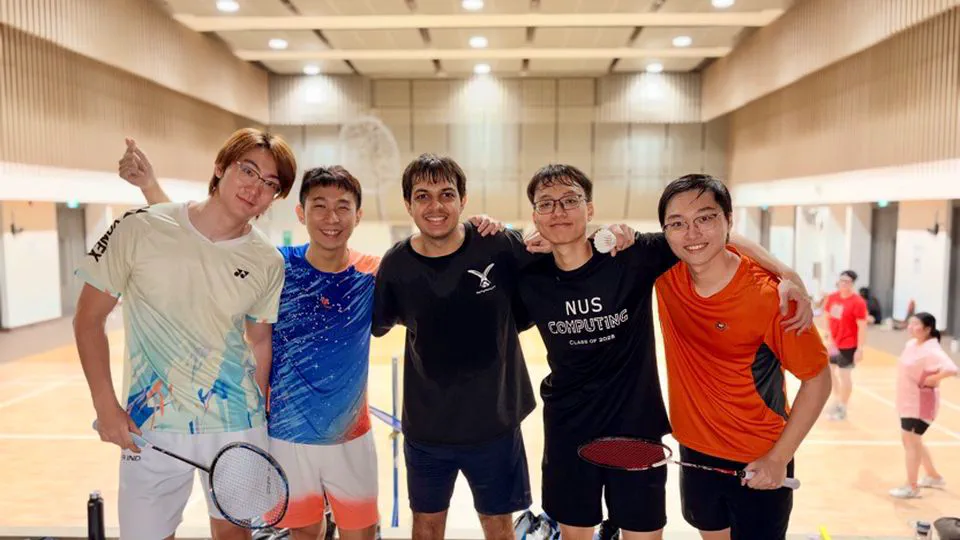 NUS Badminton in PGPR